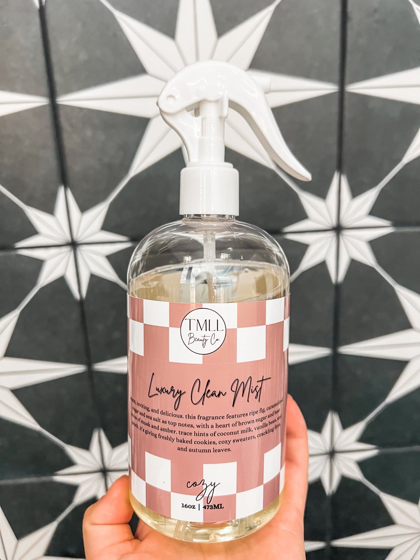 TMLL Luxury Clean Mist All Purpose Cleaner - Cozy-250 - TMLL Beauty Co-TMLL Beauty Co-[option4]-[option5]-[option6]-Leather & Lace Boutique Shop