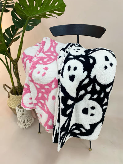 Boo! Blanket-190 - ACCESSORIES - HOME-JADYK-[option4]-[option5]-[option6]-Leather & Lace Boutique Shop