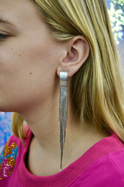 Gatsby Metal Threader Earrings-210 - ACCESSORIES DROPSHIP-MKD DS-[option4]-[option5]-[option6]-Leather & Lace Boutique Shop