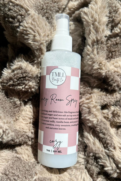 Luxury Room Spray - Cozy-250 - TMLL Beauty Co - Fragrance-LEATHER & LACE-[option4]-[option5]-[option6]-Leather & Lace Boutique Shop