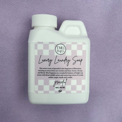 Graceful Luxury Laundry Soap-250 - TMLL Beauty Co - Fragrance-LEATHER & LACE-[option4]-[option5]-[option6]-Leather & Lace Boutique Shop