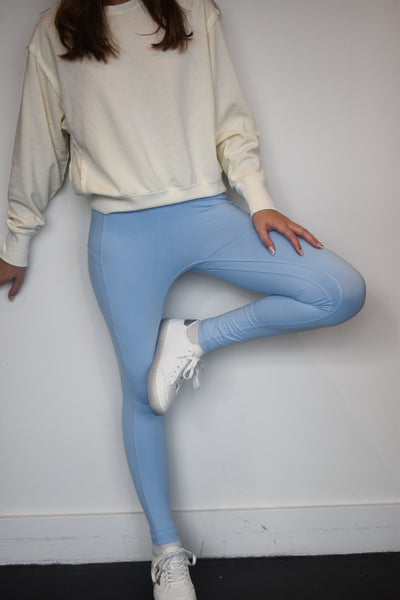 Butter Soft Pocket Leggings-Blue-160 - BOTTOMS - OTHER-RAE MODE-[option4]-[option5]-[option6]-Leather & Lace Boutique Shop