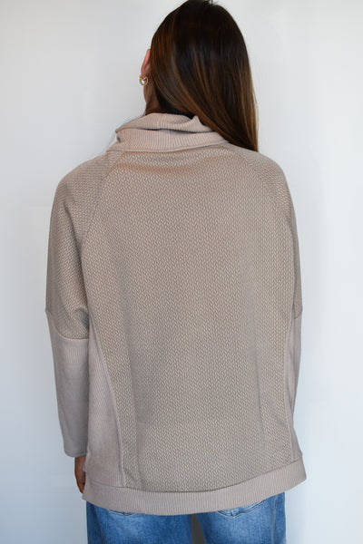 Cozy Knit Sweatshirt-130 - TOPS - SWEATERS/SWEATSHIRTS-VERY J-[option4]-[option5]-[option6]-Leather & Lace Boutique Shop