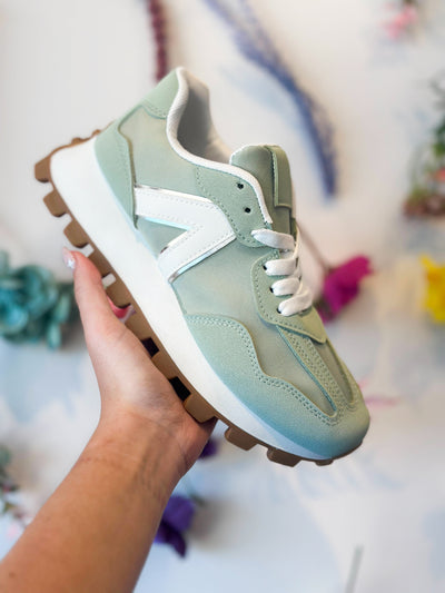 Arizona Platform Sneakers- Sage-180 - SHOES-ARIDER SHOES-[option4]-[option5]-[option6]-Leather & Lace Boutique Shop