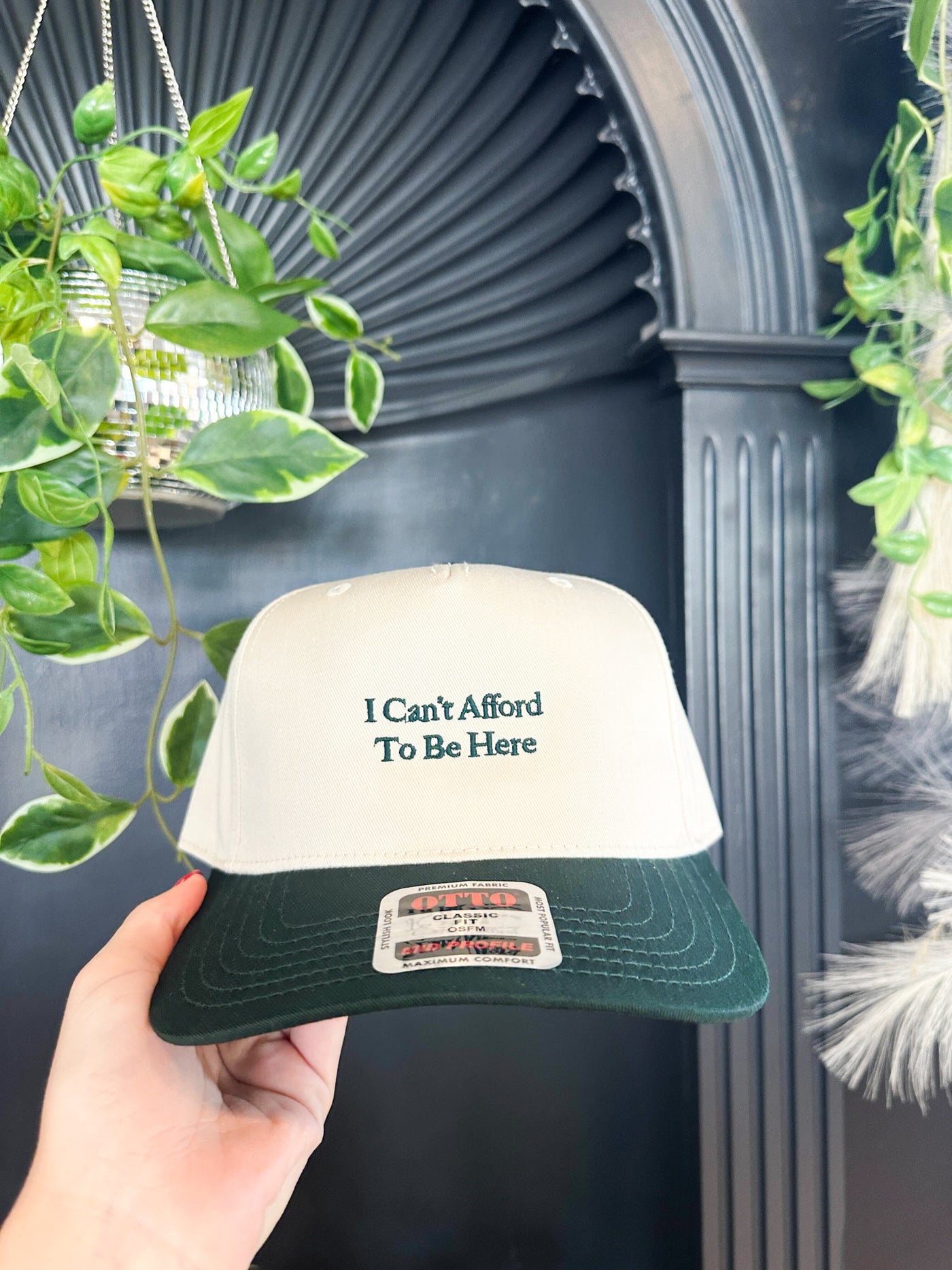 I Can't Afford to Be Here Trucker Hat-190 - ACCESSORIES - HATS/HEADWEAR-THE HAPPIEST-[option4]-[option5]-[option6]-Leather & Lace Boutique Shop