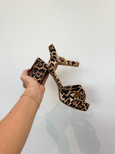 Macey Patent Chunky Heels- Leopard-180 - SHOES-FORTUNE DYNAMIC-[option4]-[option5]-[option6]-Leather & Lace Boutique Shop