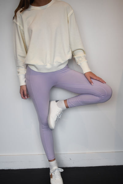 Butter Soft Pocket Leggings- Lavender-160 - BOTTOMS - OTHER-RAE MODE-[option4]-[option5]-[option6]-Leather & Lace Boutique Shop