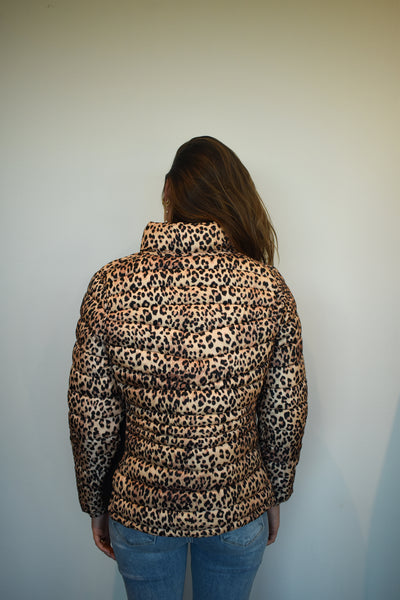 Reversible Leopard Puffer Jacket-140 - TOPS - LAYERS/OUTERWEAR-EESOME-[option4]-[option5]-[option6]-Leather & Lace Boutique Shop