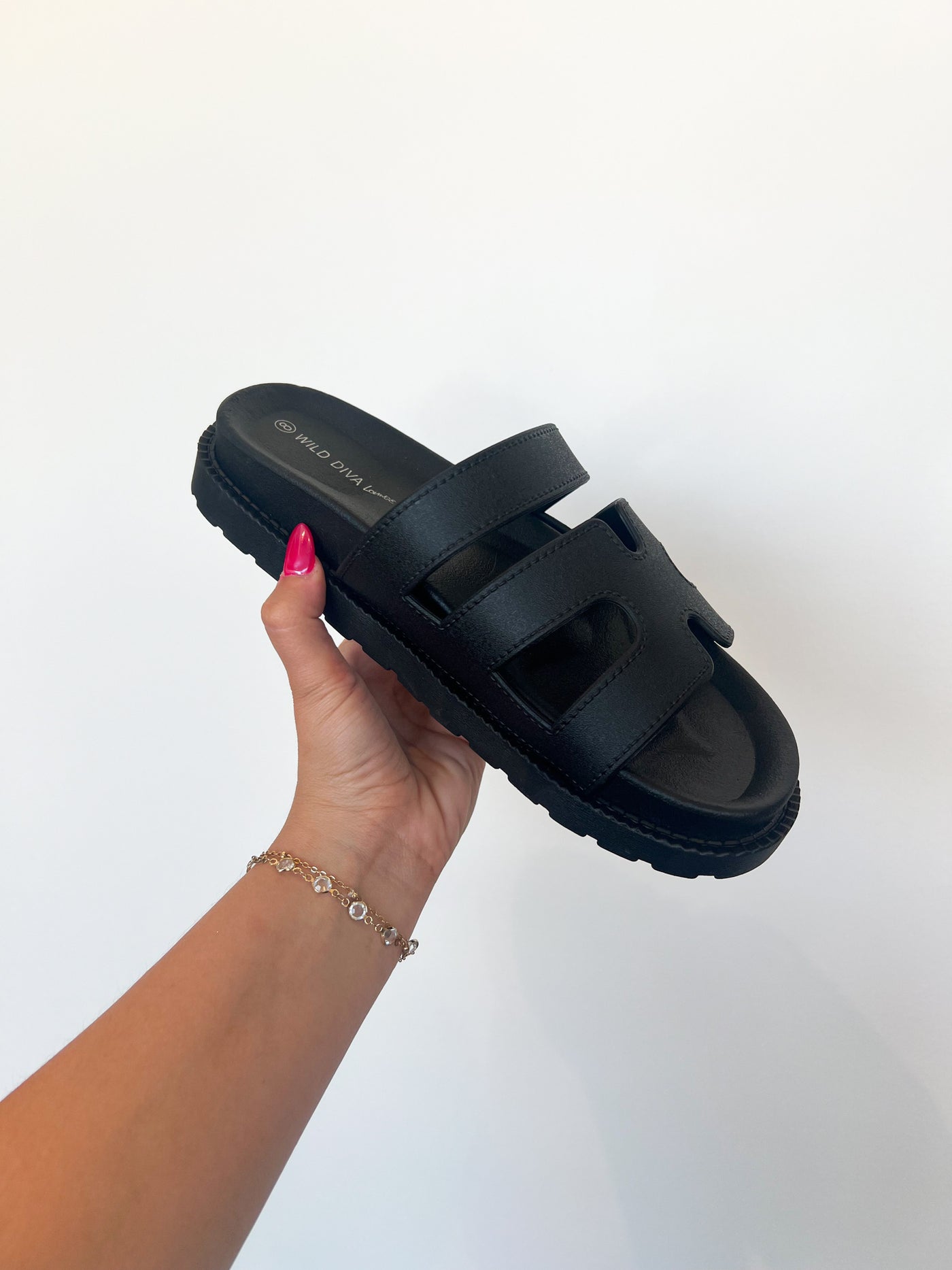 Fallon Slip On Sandal-180 - SHOES-LEGEND FOOTWEAR-[option4]-[option5]-[option6]-Leather & Lace Boutique Shop